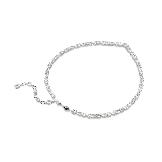 Swarovski 'Mesmera' Damen-Halskette aus Metall - Silber 5665242 - Image 4