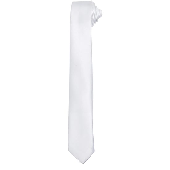 Premier - Krawatte für Herren/Damen Unisex (Weiß) - Image 1