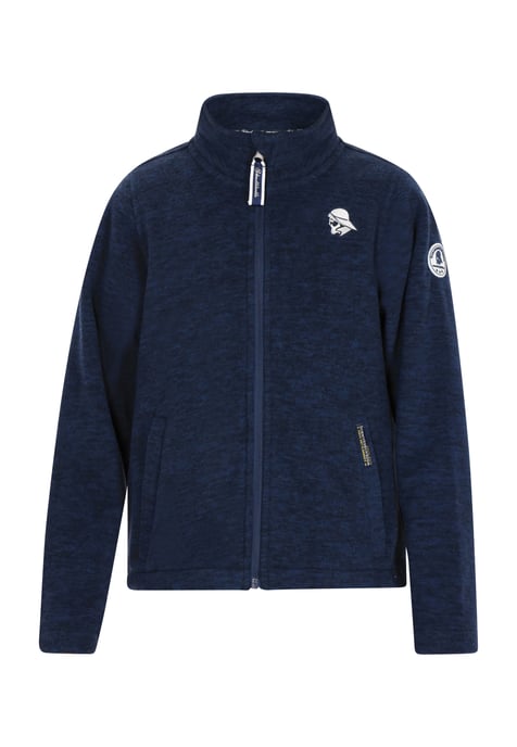 Schmuddelwedda Fleecejacke Jungen (Kids) Marine Melange - Image 1