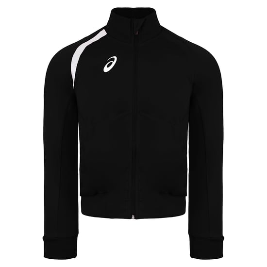 Asics Kinder Schwarz/Weiß Trainingsjacke - Image 1