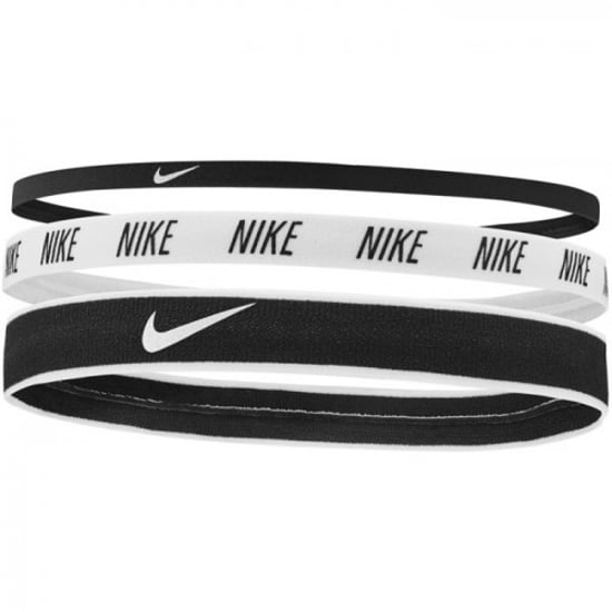Nike - Stirnband Set für Herren/Damen Unisex (3er-Pack) (Schwarz/Weiß) - Image 1