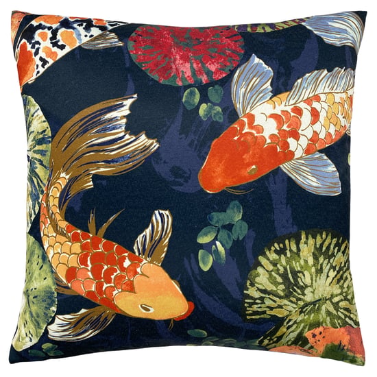 Koi-Teich Abstrakt Kissen - Image 1