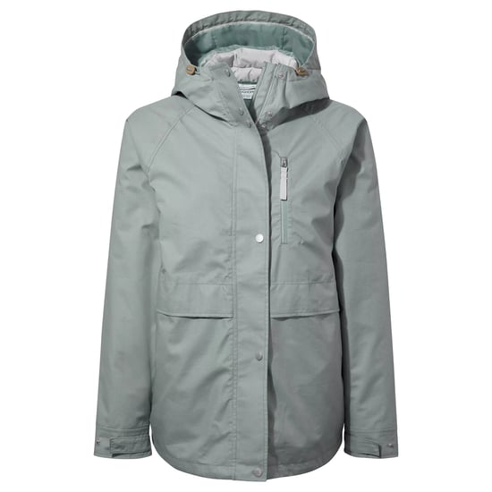 Craghoppers Womens/Ladies Saltaire Waterproof Jacket (Stormy Sea/Lunar Grey)