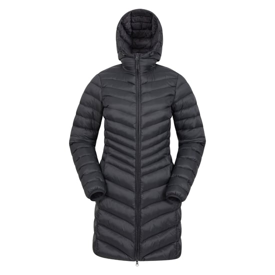 Mountain Warehouse Womens/Ladies Florence Long Padded Jacket (Black)