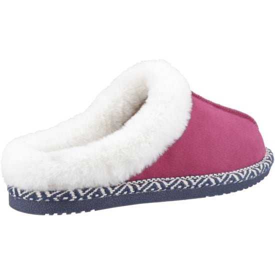 Hush Puppies Amara Wildleder Damen Rosa Pantoffeln - Image 2