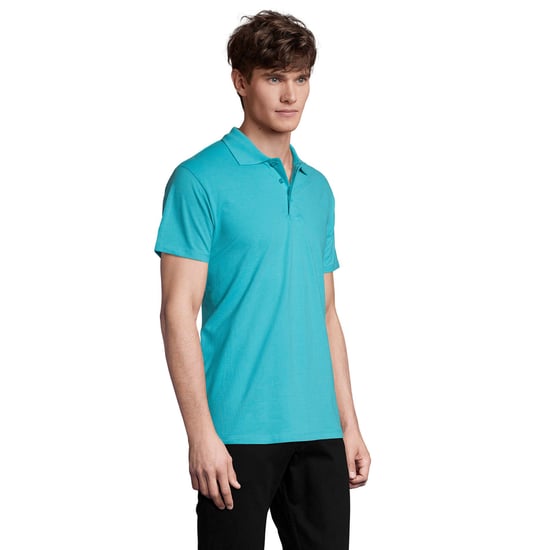 SOLS - "Spring II" Poloshirt für Herren (Atollblau) - Image 3