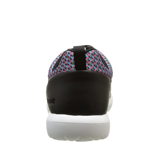 Le Coq Sportif Dynacomf GEO Jacquard Mens Black Trainers
