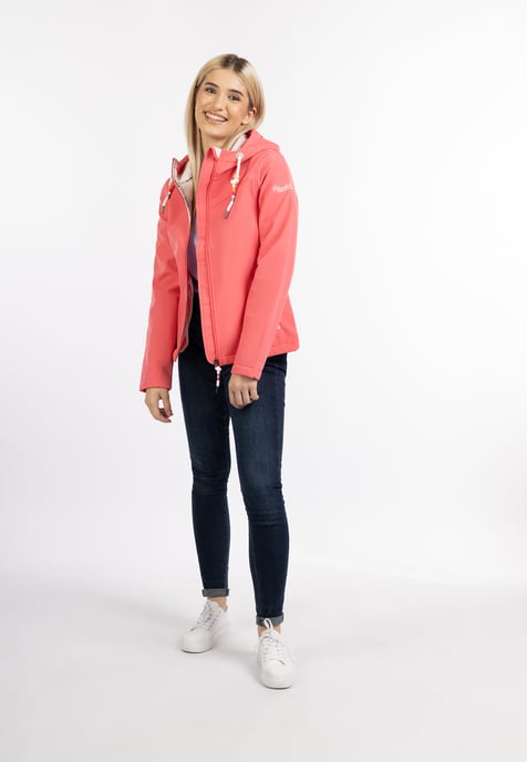 Schmuddelwedda Softshelljacke Damen KORALLENPINK-280 - Image 2