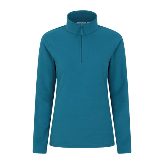 Mountain Warehouse - "Camber II" Fleece-Oberteil für Damen (Dunkles Aquamarin) - Image 1