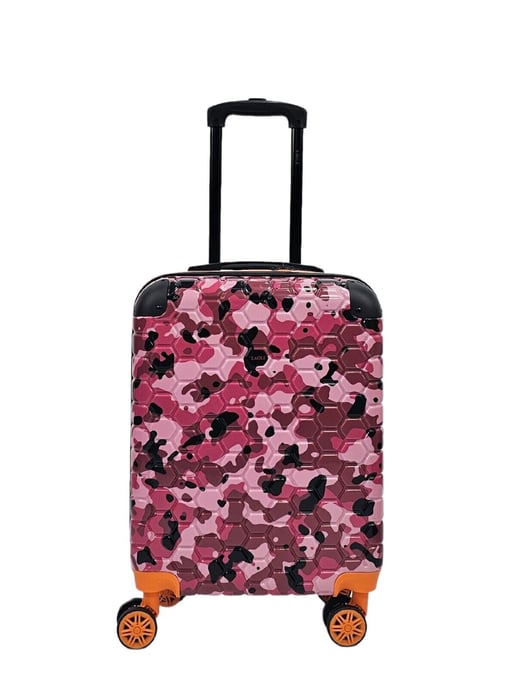 Hardshell Cabin Suitcase Robust 8 Wheel ABS Luggage Travel Bag