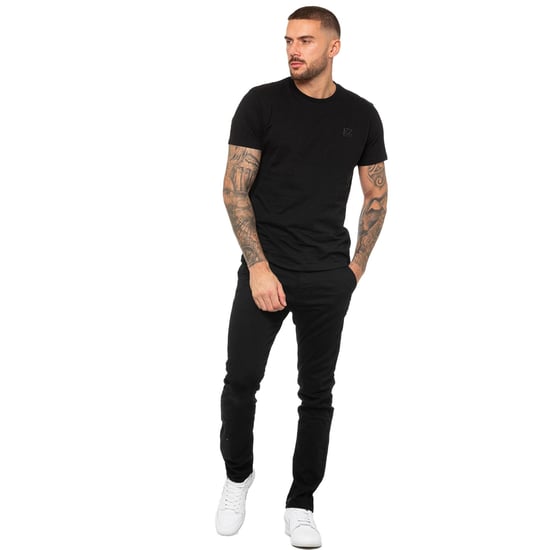 Enzo | Herren T-Shirt mit Rundhalsausschnitt - Schwarz - Image 5