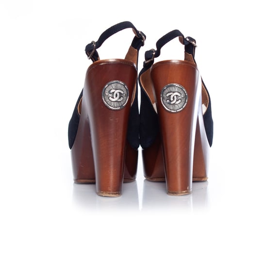 Holzplattform-Peep-Toe-Clogs - Image 3