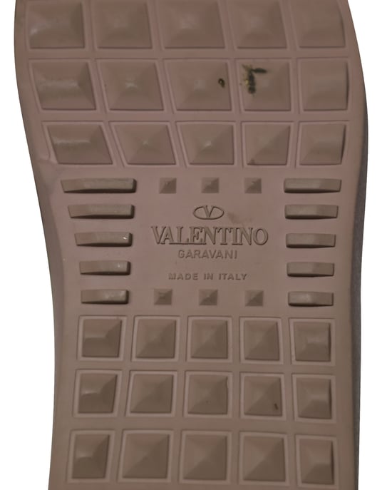 Valentino Garavani Open for a Change Sneakers aus Kalbsleder in Altrosa - Image 6