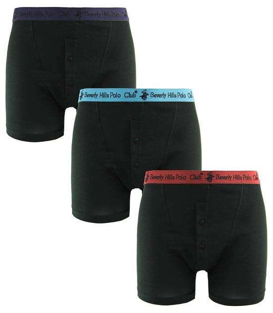 Beverly Hills Polo Club Herren 3er-Pack Boxershorts - Image 1
