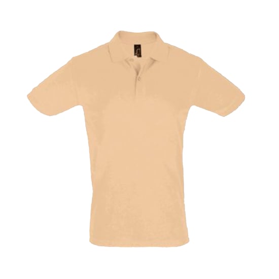 SOLS Herren Perfect Pique Kurzarm-Poloshirt (Sand) - Image 1