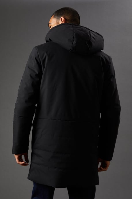 Quilted Long Coat