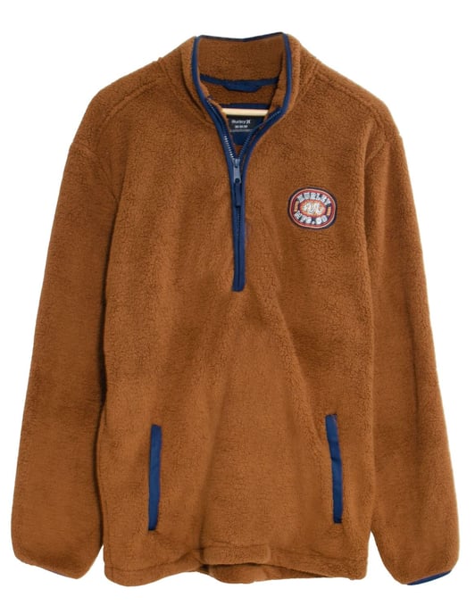 Half Zip Sherpa Fleece