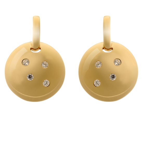 Orphelia 'Linn' Women's 925 Sterling Silver Drop Earrings - Gold ZO-7130/G