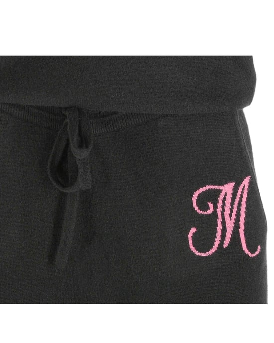 Crown Of Edinburgh Cashmere Track Pants Morningside Black M