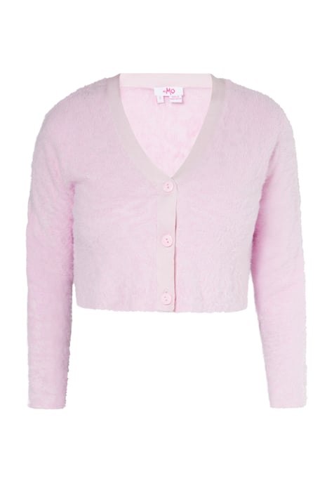 Mymo Strickjacke Damen Rosa - Image 1