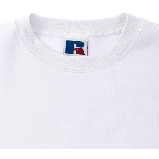 Russell Herren Authentic Sweatshirt, schmaler Schnitt (Weiß) - Image 3