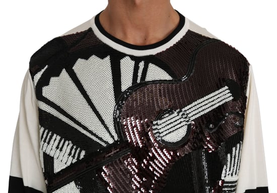 Pailletten-Seidenpullover - Image 4