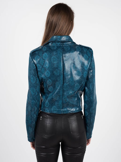 Patrizia Pepe Jacke Damen blau - Image 4