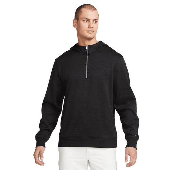 Nike Mens Dri-FIT Golf Hoodie (Black/Brushed Silver)