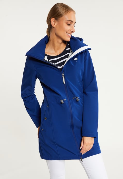 Schmuddelwedda Softshell-Mantel Damen KÖNIGSBLAU-280 - Image 3