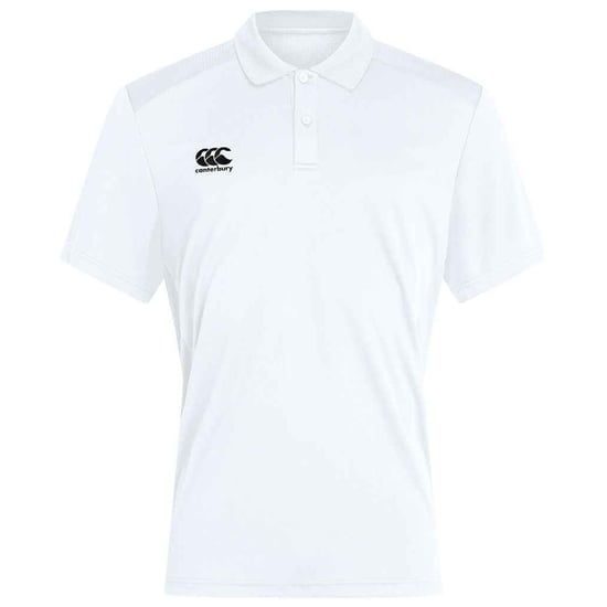 Canterbury Mens Club Dry Polo Shirt (White)