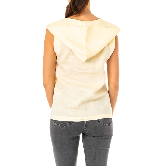 JWU004 women's sleeveless round neck T-shirt