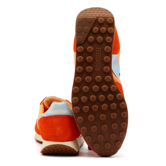 Saucony Trainer 80 Orangefarbene Wildleder Sneaker - Image 4