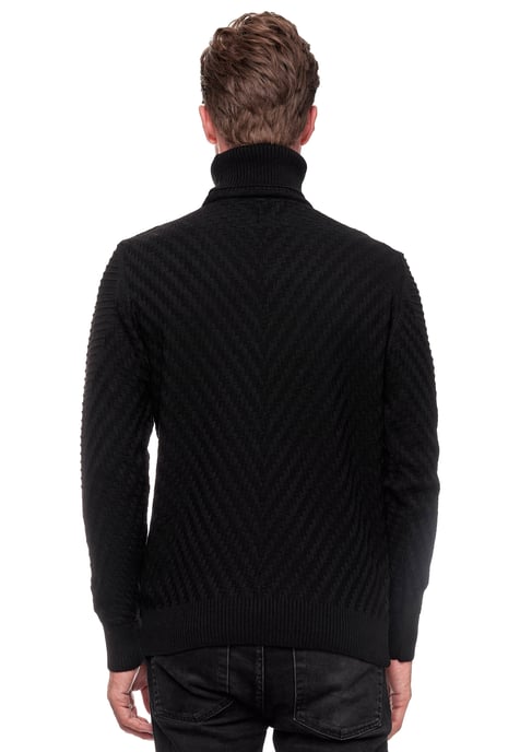 Rusty Neal Pullover Coltrui Schwarz - Image 5