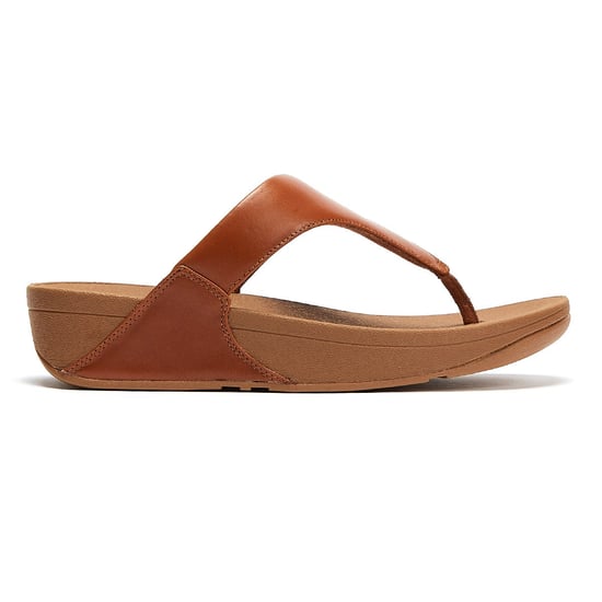 FitFlop Lulu Leder Damensandalen - (Tan) - Image 5