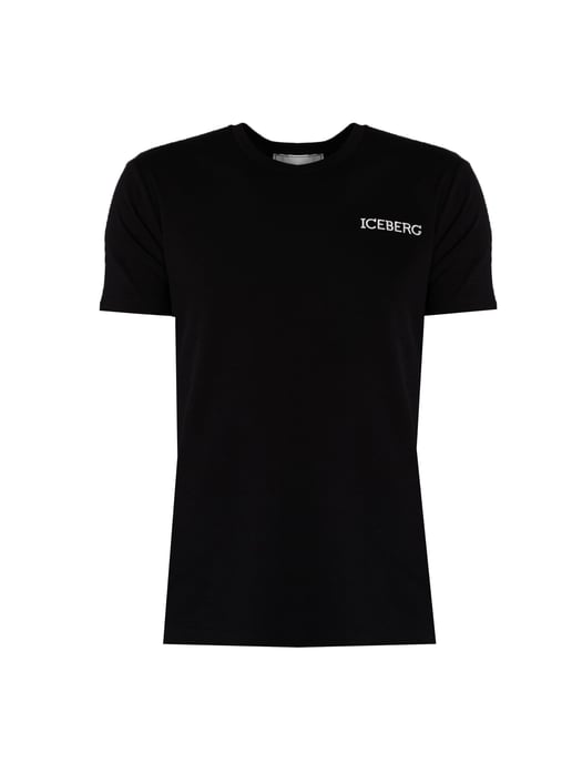 Iceberg T-Shirt C-Neck Herren schwarz - Image 1