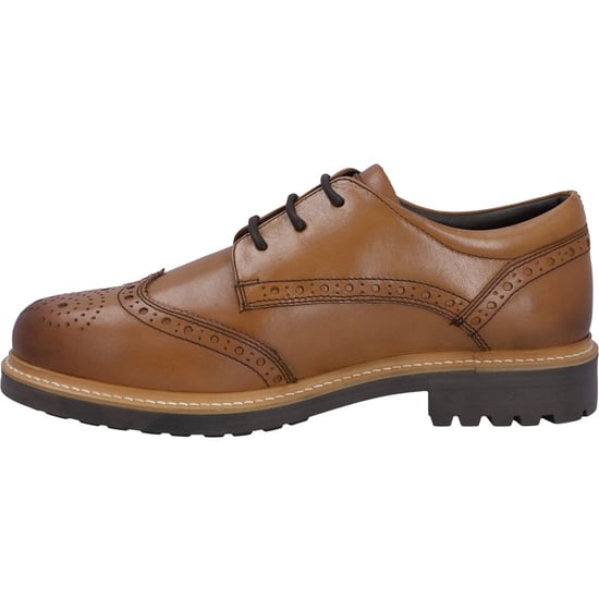 Hunter Cawdor Leder Herren Tan Brogues Schuhe - Image 5