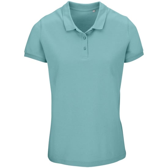 SOLS - "Planet" Poloshirt Baumwolle aus biologischem Anbau für Damen (Pool-Blau) - Image 1