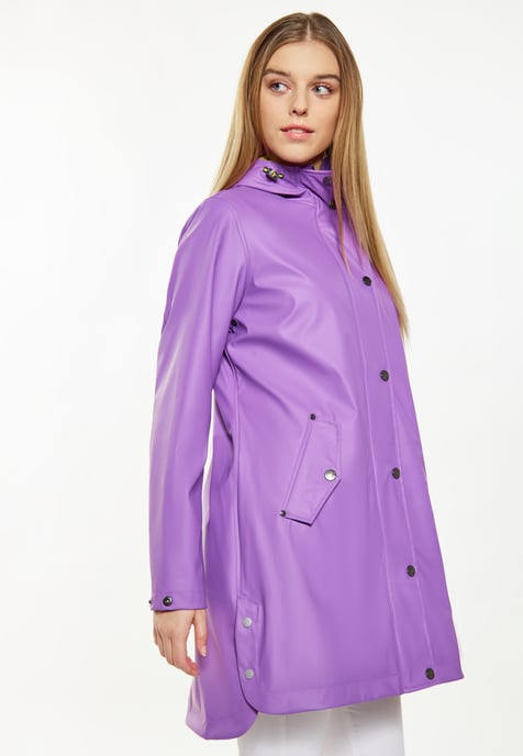 Schmuddelwedda Regenmantel Damen lila - Image 3