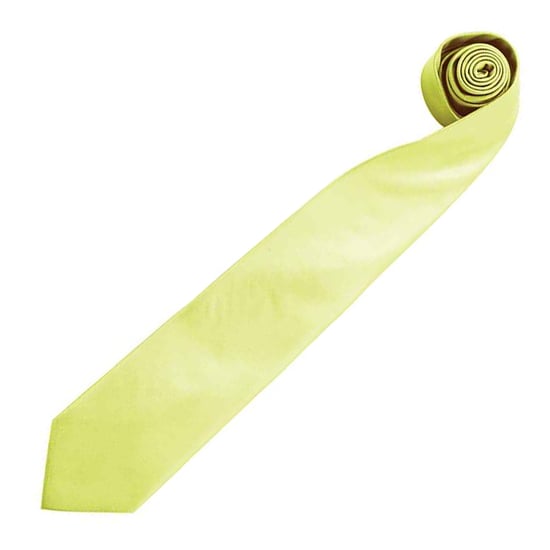Premier Herren Krawatte Colours, unifarben (Limette) - Image 2