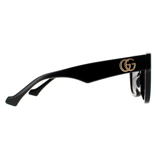 Gucci Rechteckige Damen Sonnenbrille Schwarz Grau - Image 4
