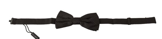 Patterned Silk Adjustable Neck Papillon Bow Tie
