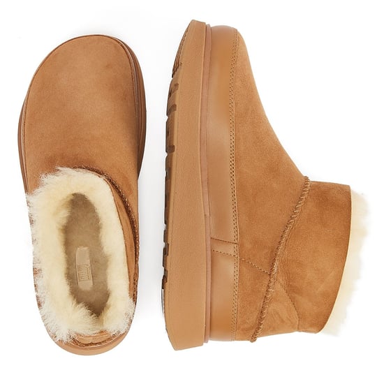FitFlop Ultra Mini Damen Stiefel Tan - Image 6