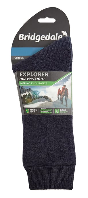 Bridgedale - Herren Kniestrümpfe aus Merinowolle - Navy - Image 2