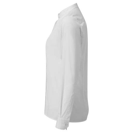 Premier Womens/Ladies Grandad Collar Formal Shirt (Weiß) - Image 3