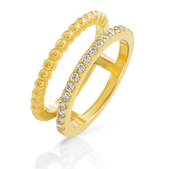 Orphelia 'Chic' Damen-Ring aus 925er Sterlingsilber – Gold ZR-7537/G - Image 1