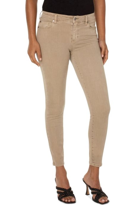 Piper Hugger Ankle Skinny Biscuit Tan Jeans