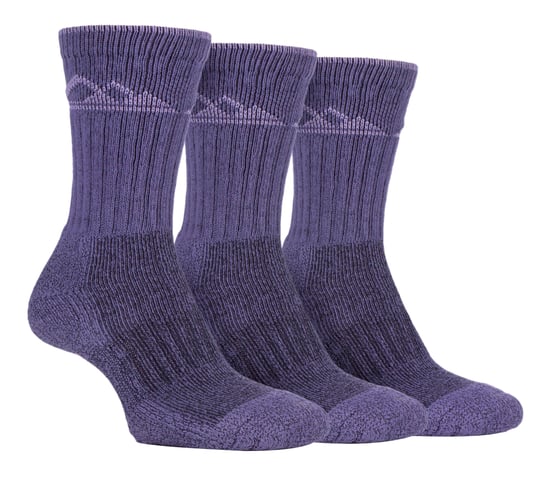 Storm Bloc 3 Paar Baumwollsocken mit schwerer Polsterung für Damen - Image 1