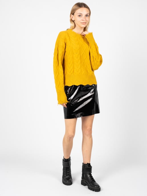 Pinko Pullover Chianti Damen gelb - Image 6