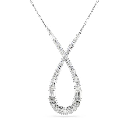 Swarovski 'Hyperbola' Damen-Halskette aus Metall - Silber 5679438 - Image 1