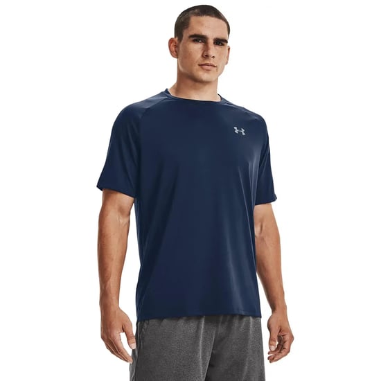Under Armour - T-shirt TECH - Homme (Bleu foncé / Gris foncé) - Image 4